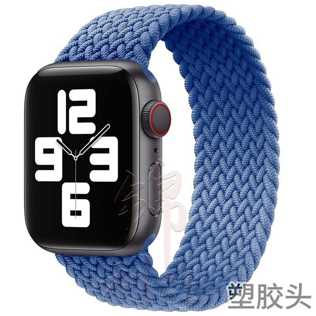 Рекомендуется для Apple Watch Apple Watch, повседневный нейлоновый тканый ремешок для iwatch со встроенной пластиковой...