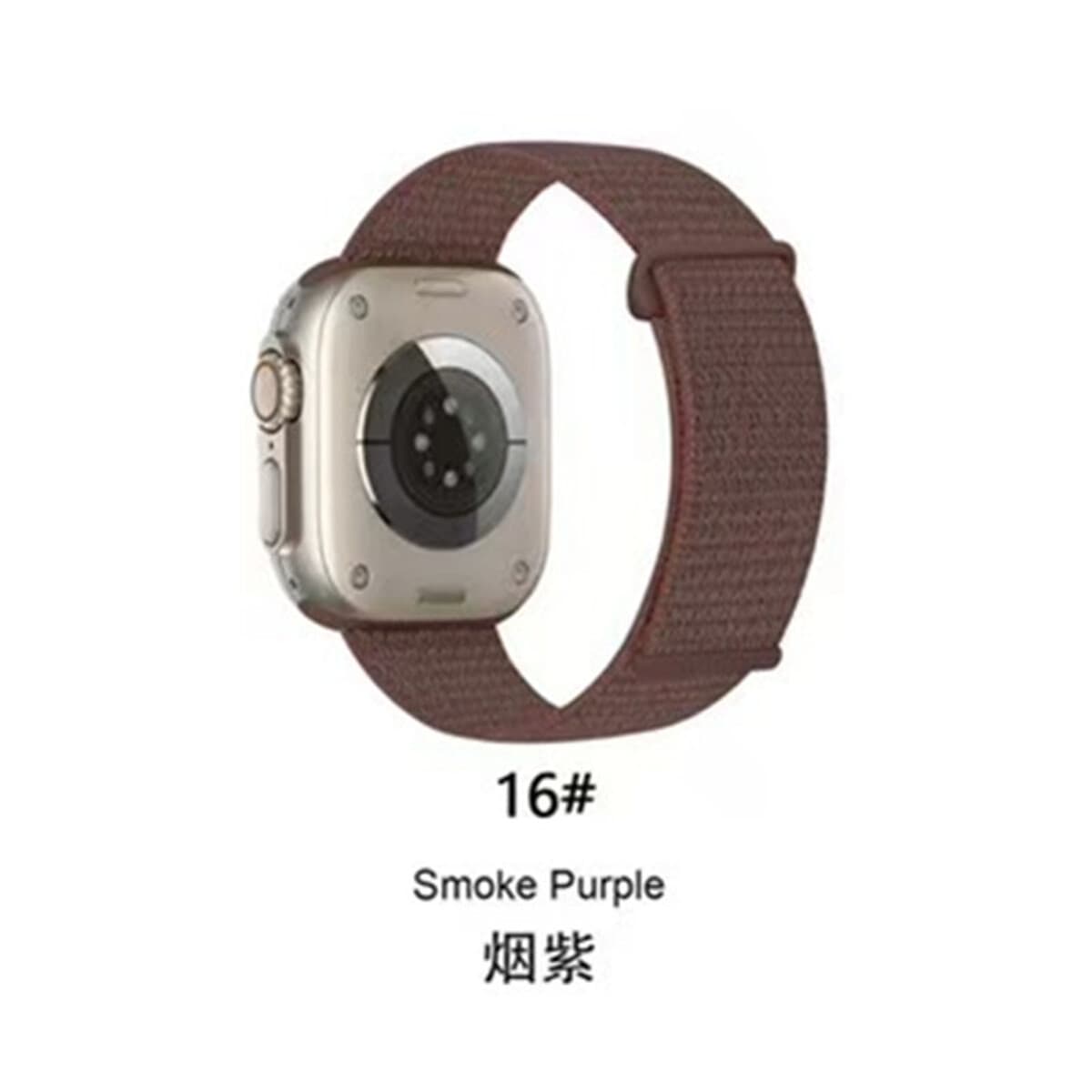 Подходит для ремешка Apple Watch, нейлоновый ремешок с петлей, ремешок на липучке для iWatch S11, Apple Watch Ultra 2.