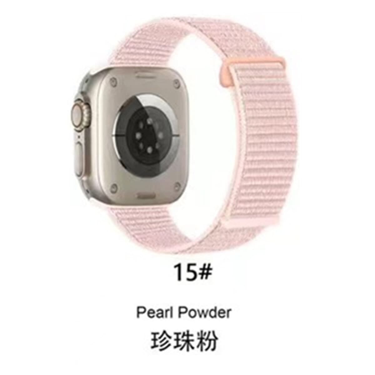 Подходит для ремешка Apple Watch, нейлоновый ремешок с петлей, ремешок на липучке для iWatch S11, Apple Watch Ultra 2.
