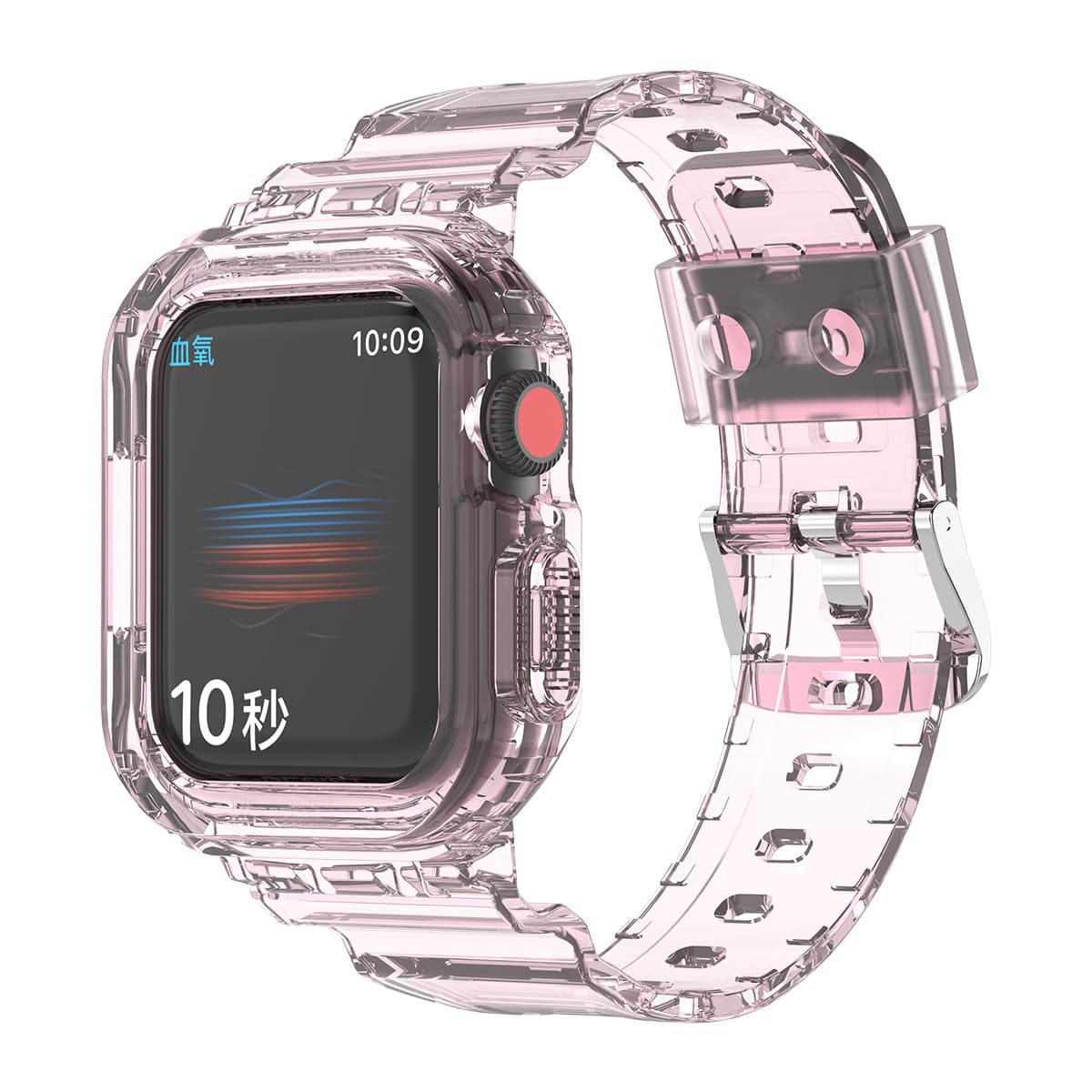 Применимо apple watch8910 поколения 42 46mm iwatch прозрачный ледник в одном ремешке Apple
