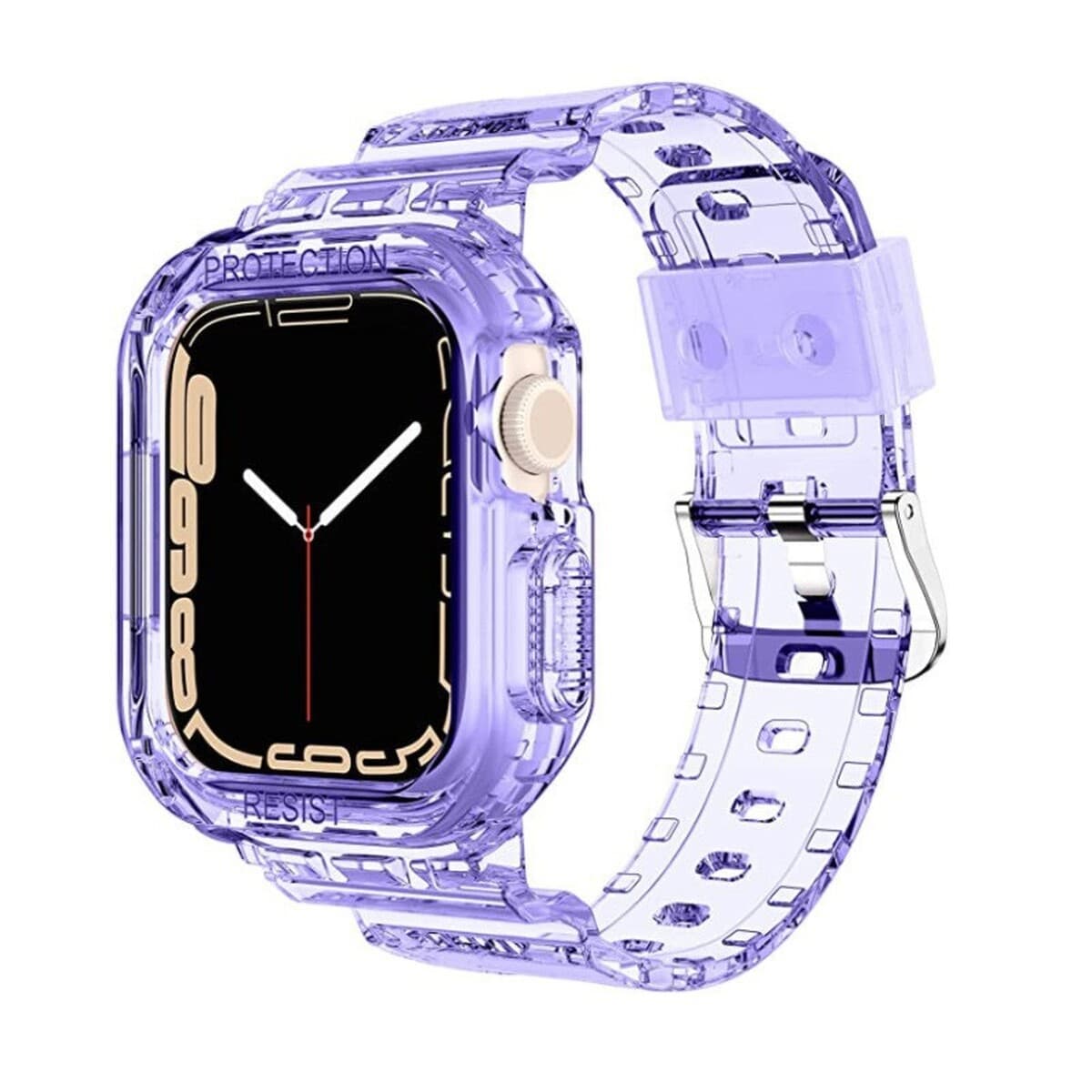 Применимо apple watch8910 поколения 42 46mm iwatch прозрачный ледник в одном ремешке Apple
