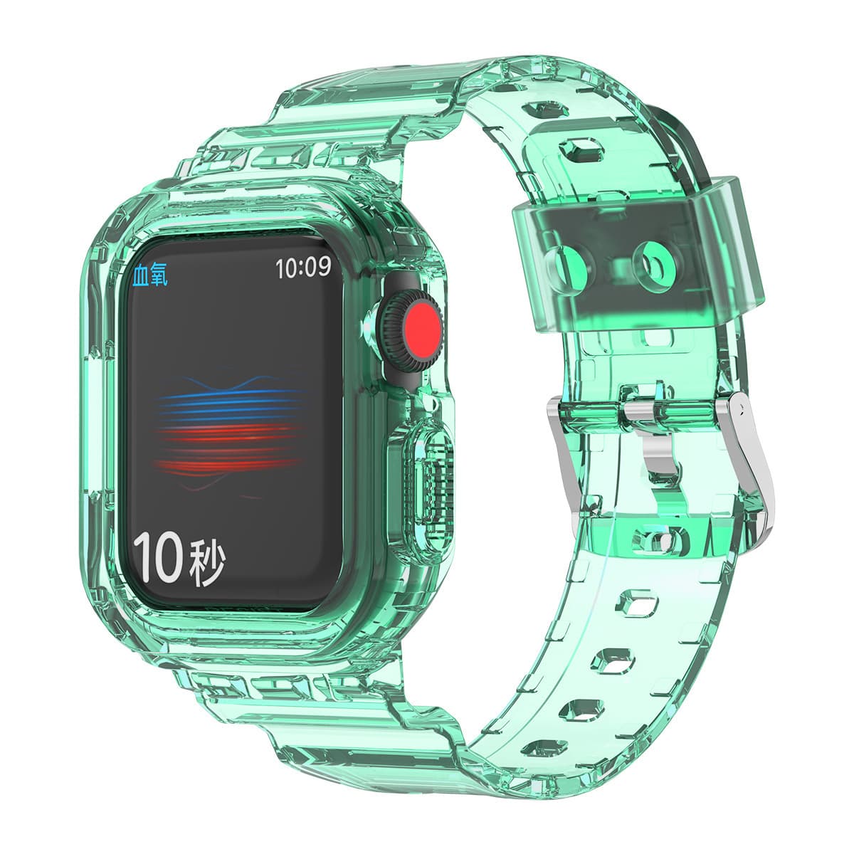 Применимо apple watch8910 поколения 42 46mm iwatch прозрачный ледник в одном ремешке Apple