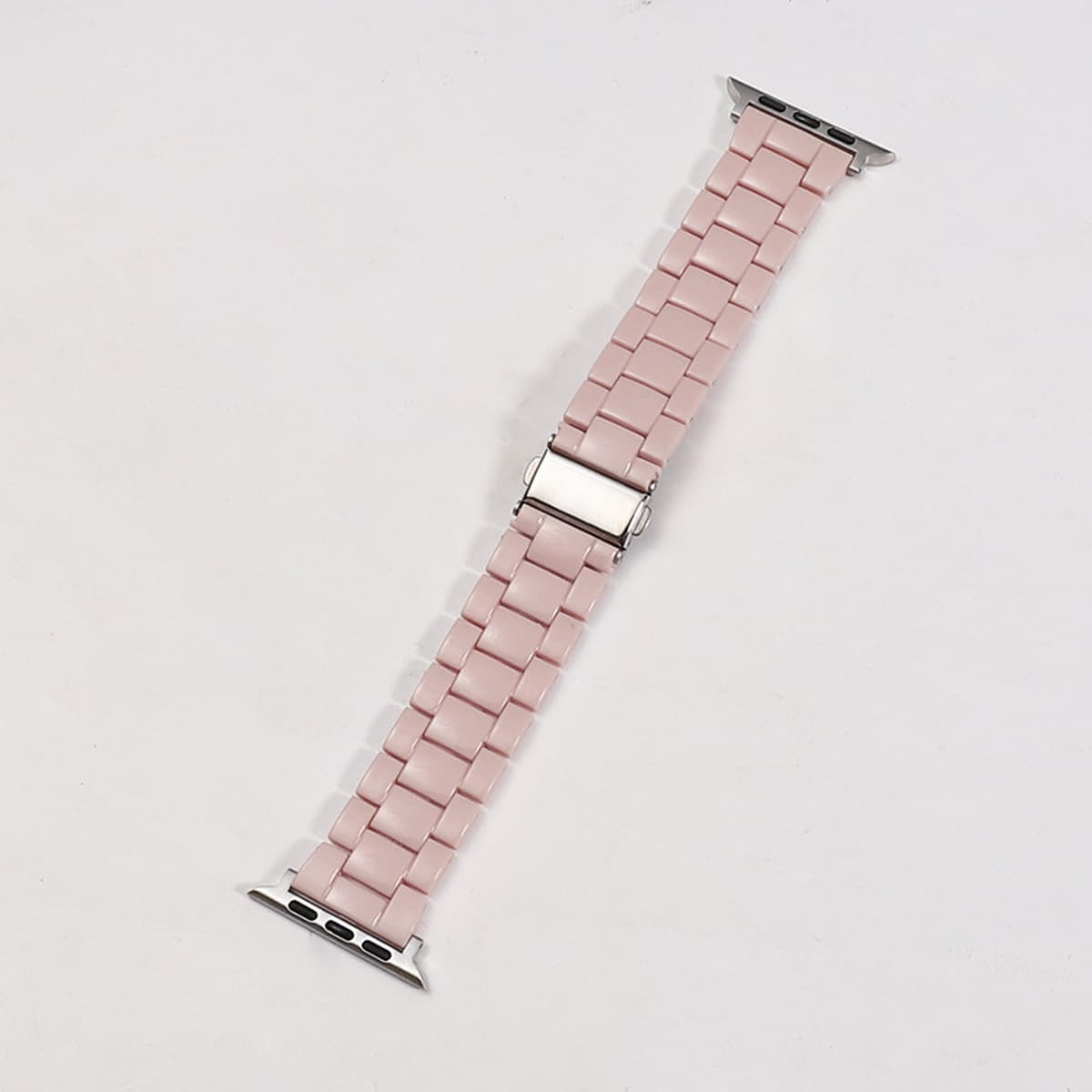 Подходит для ремешка для умных часов Apple 1-8 поколения Candy Color Resin Акриловый прозрачный радужный ремешок Прямой