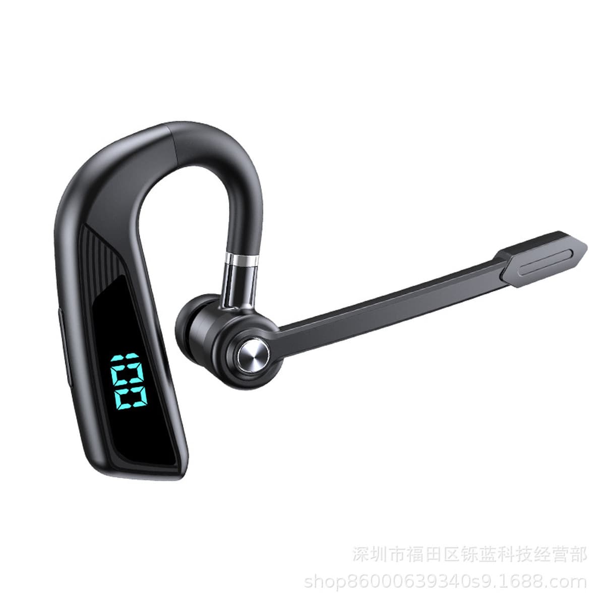 V16 Bluetooth-гарнитура с микрофоном, интеллектуальное Голосовое управление, мощность, цифровой дисплей, сигнал, стабильный...
