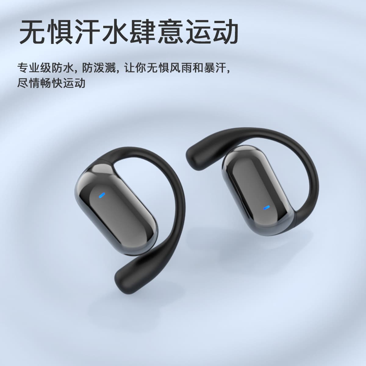 Новые наушники AI Smart Translator OWS висячие уши беспроводные наушники Bluetooth сенсорный цветной экран не в ушах