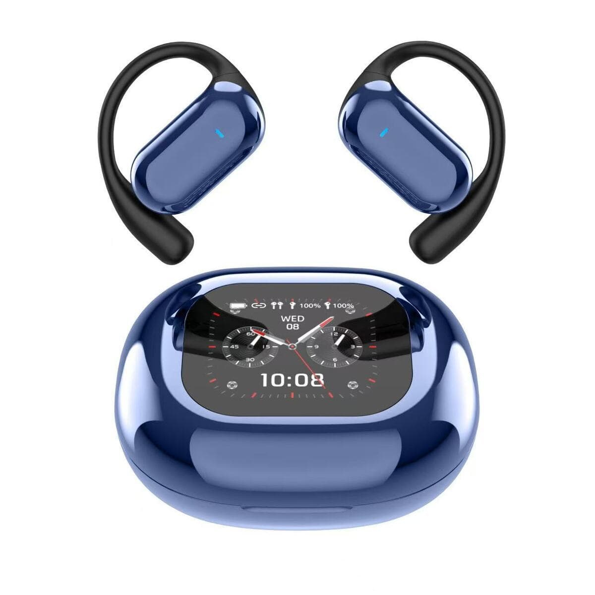 Новые наушники AI Smart Translator OWS висячие уши беспроводные наушники Bluetooth сенсорный цветной экран не в ушах