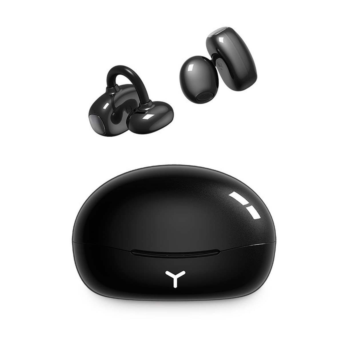 HM22 Bluetooth-гарнитура с зажимом для ушей, двойное сенсорное управление, портативная работа, AI-перевод, интеллектуальное...