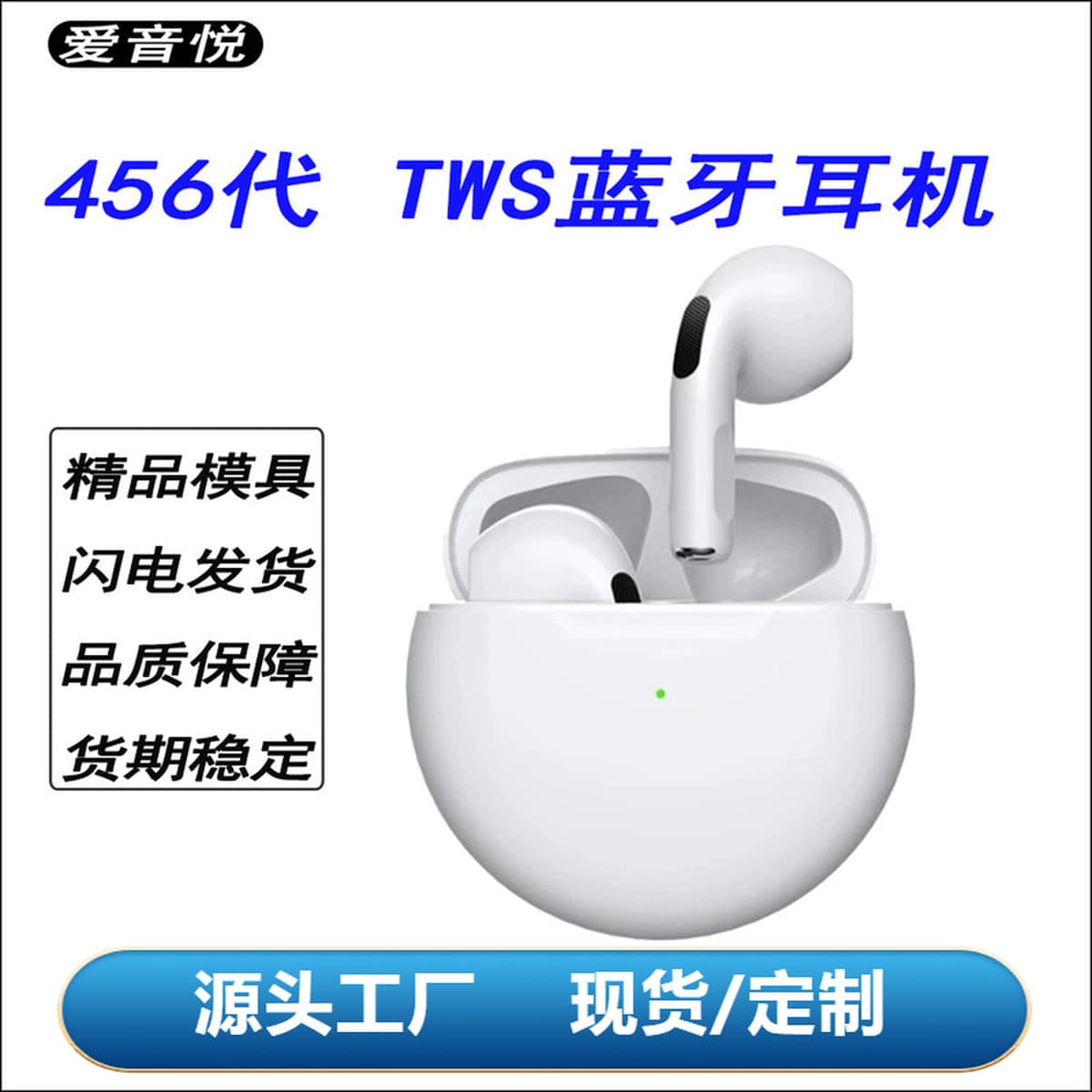 i7 i12 pro4 pro6 TWS Bluetooth-гарнитура с отсеком для зарядки Беспроводная гарнитура-вкладыш 4-го поколения 5-го поколения