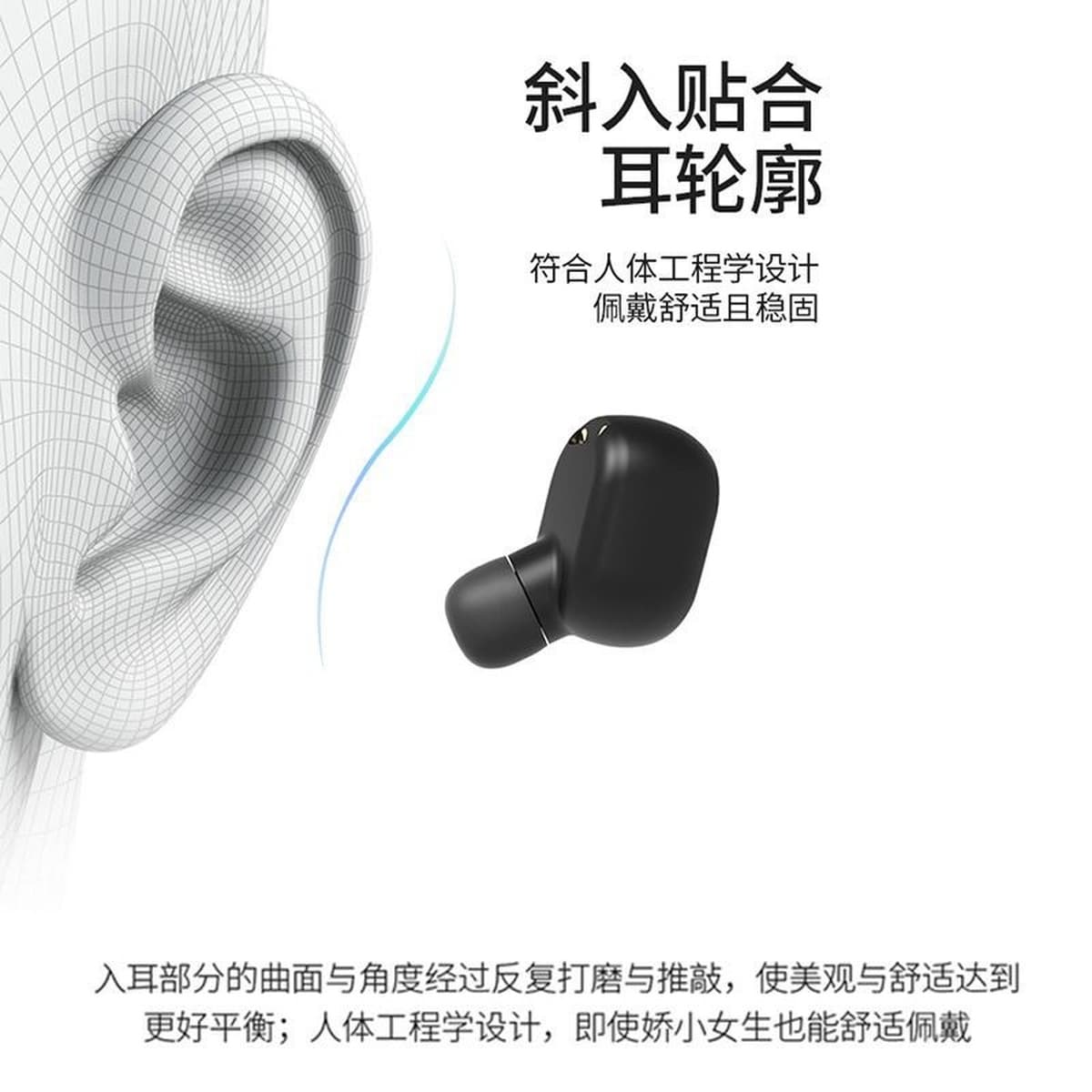Новая Bluetooth-гарнитура A6S портативная Macaron Mini Спортивная стерео Беспроводная гарнитура-вкладыши с шумоподавлением