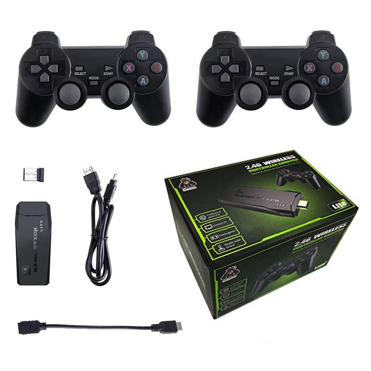 Домашняя игровая консоль Cross-border M8 U Treasure TV, игровая консоль HDMI высокой четкости, беспроводной аркадный...