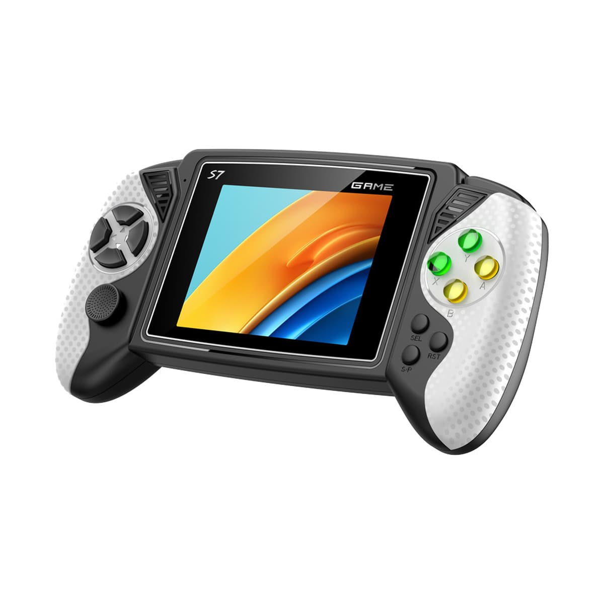 Новая портативная игровая консоль S7 содержит 620 игр, вызывающих ностальгию по детству, которые можно подключить к...