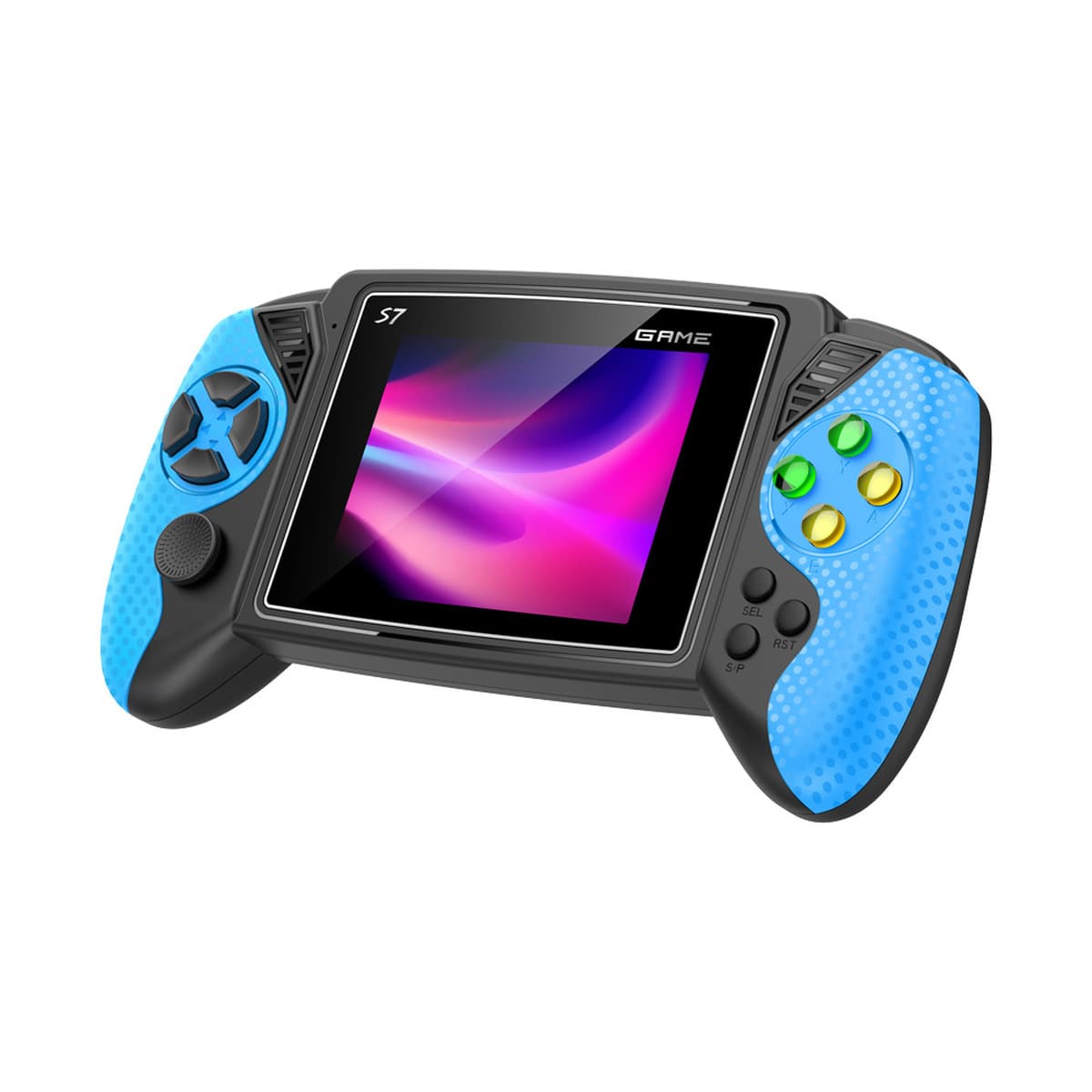 Новая портативная игровая консоль S7 содержит 620 игр, вызывающих ностальгию по детству, которые можно подключить к...