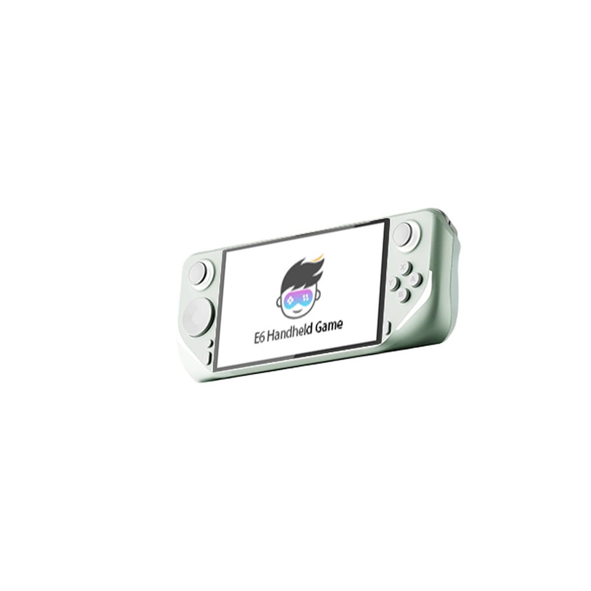 Пятно E6 портативный 5-дюймовый экран IPS HD карманный игровой автомат Android аркада PSP для двух игроков N64/PS1