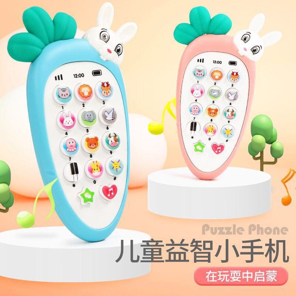 Детские музыкальные игрушки Baby Enlightenment перезаряжаемый детский телефон для раннего развития 01-3 лет мобильный...