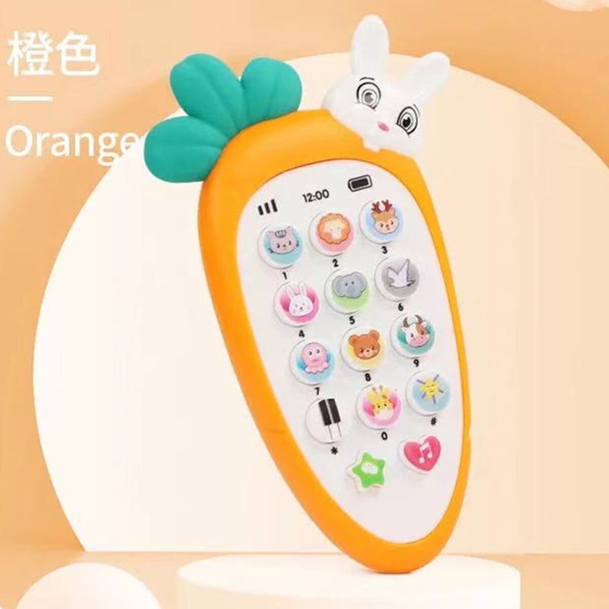 Детские музыкальные игрушки Baby Enlightenment перезаряжаемый детский телефон для раннего развития 01-3 лет мобильный...