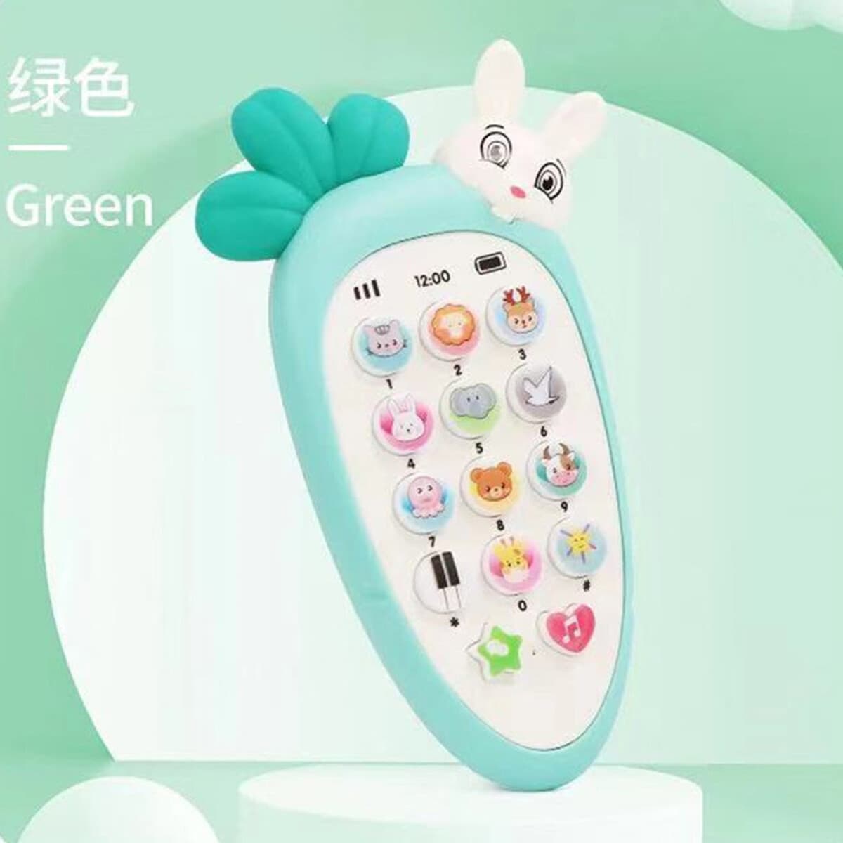 Детские музыкальные игрушки Baby Enlightenment перезаряжаемый детский телефон для раннего развития 01-3 лет мобильный...