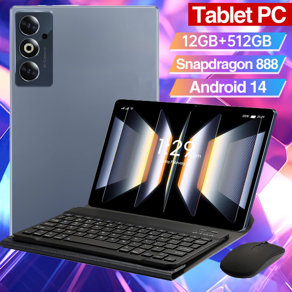 Трансграничный 2025 новый S25 Пятно большой экран Smart WiFi Bluetooth 10-дюймовый игровой планшет производитель оптом
