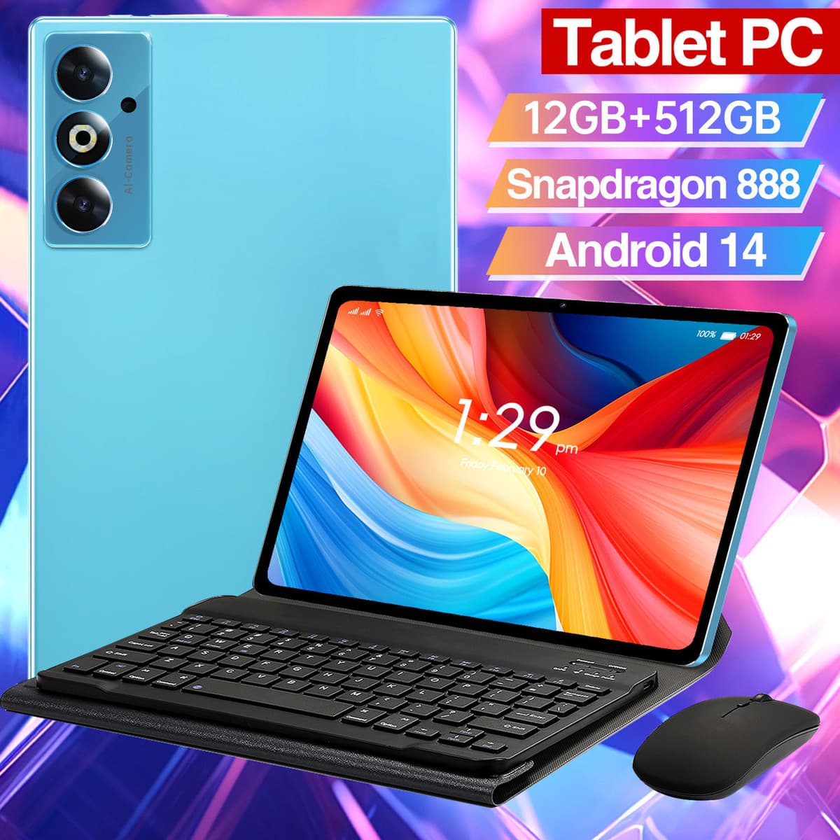 Трансграничный 2025 новый S25 Пятно большой экран Smart WiFi Bluetooth 10-дюймовый игровой планшет производитель оптом