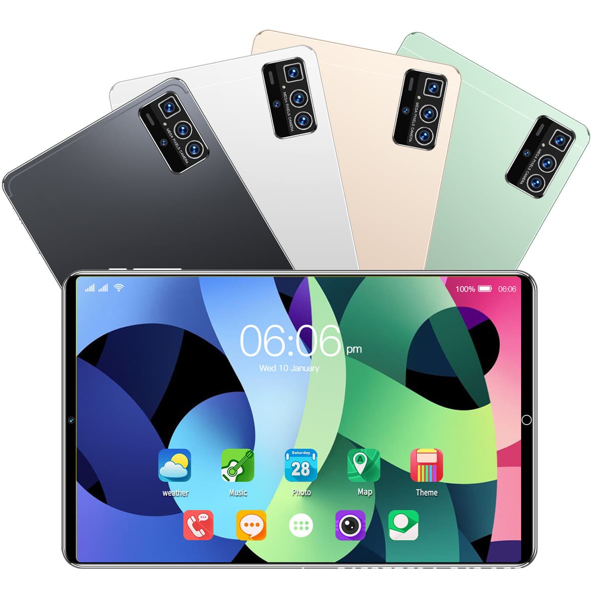 10.1inch Ноутбук Планшет Фабрика Прямая поставка Android Smart Bluetooth Вызов WIFI Трансграничный эксклюзив