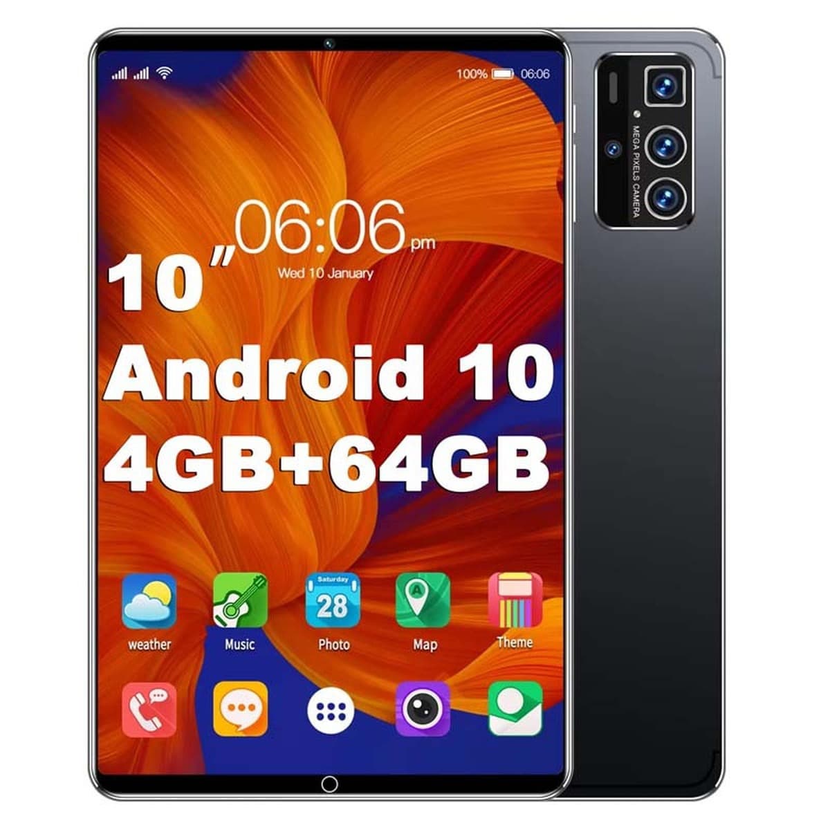 10.1inch Ноутбук Планшет Фабрика Прямая поставка Android Smart Bluetooth Вызов WIFI Трансграничный эксклюзив