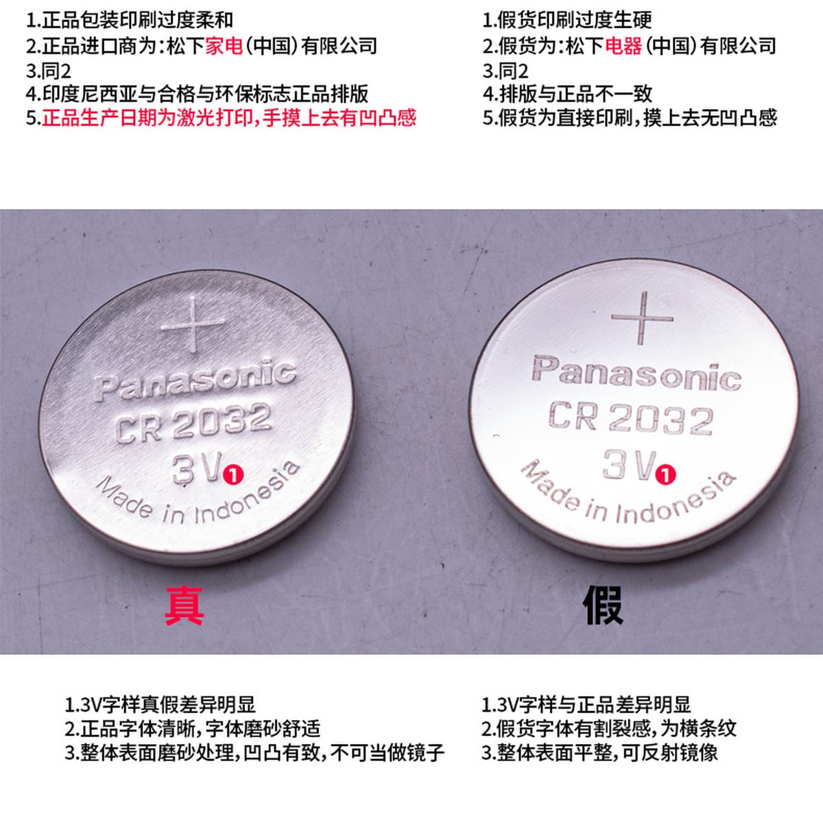 Panasonic CR2032 Кнопка батарея оригинальный индонезийский оригинальный компьютер автомобильный пульт дистанционного...
