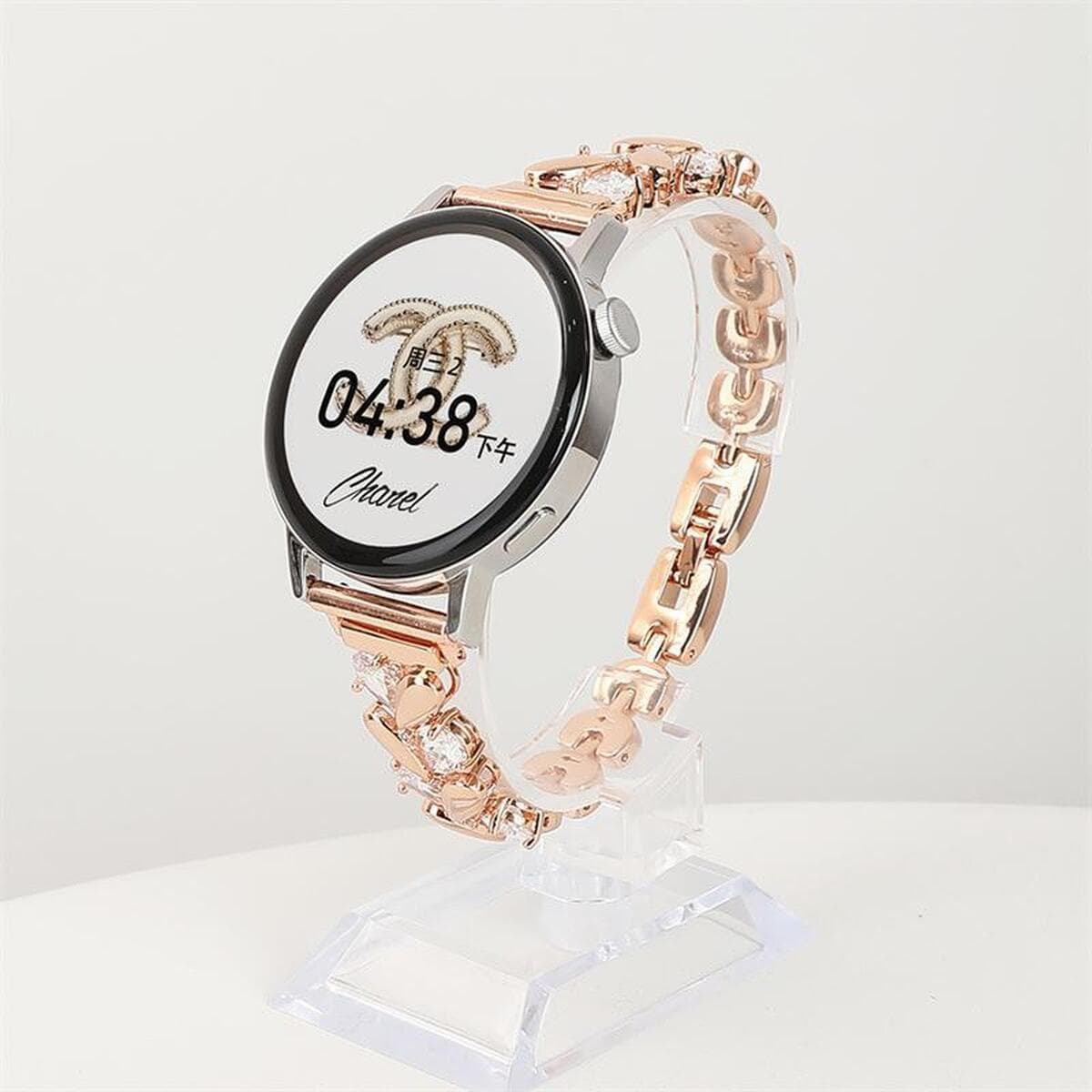 Применимо Huawei gt5/4 любовь Haostone металлический браслет браслет умные часы watch4/3pro высокого уровня чувство женщины