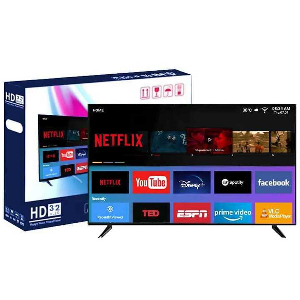 Смарт-телевизор 32 43 50 55 65 75 86 дюймов, смарт-телевизоры 4K 8K, телевизоры FHD
