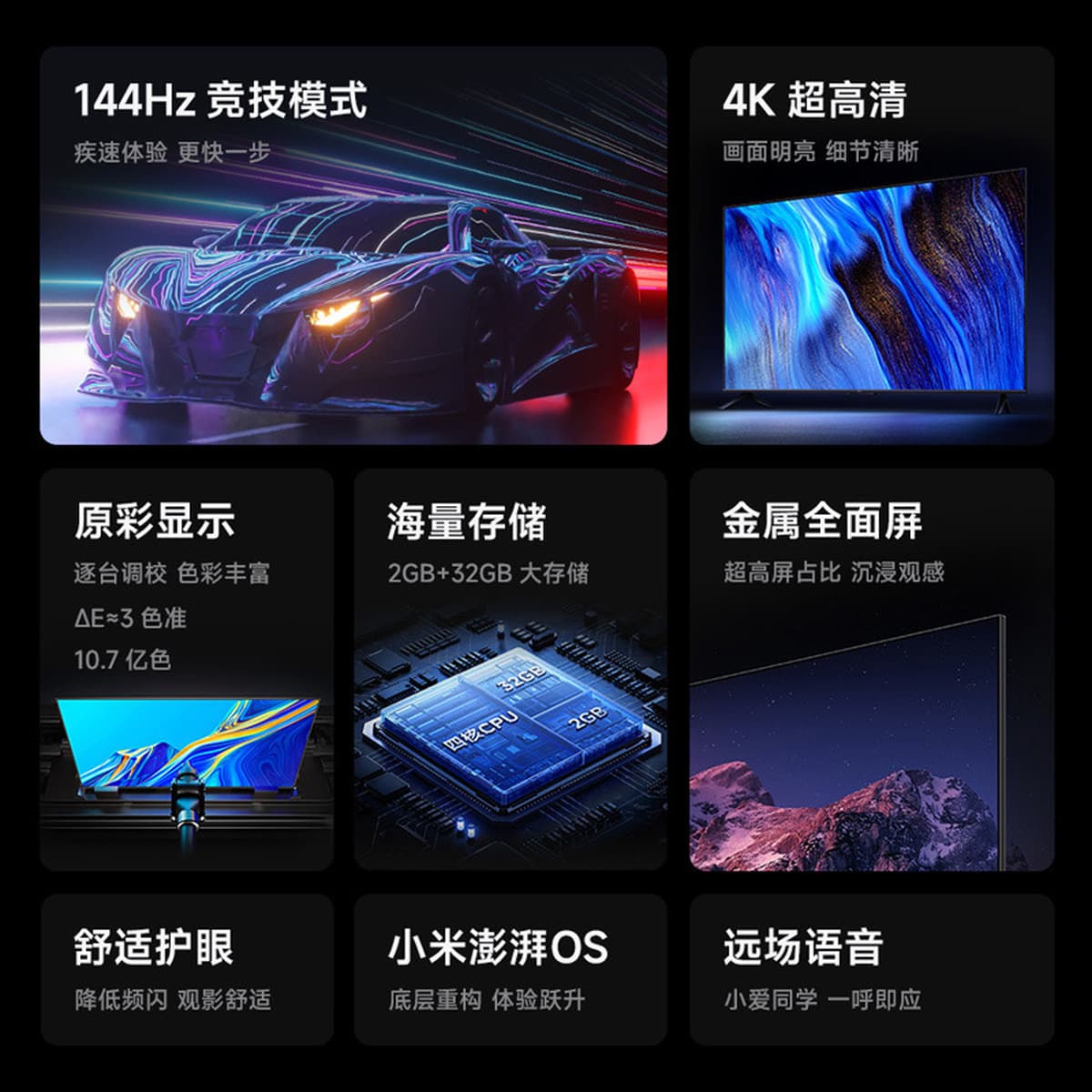 Xiaomi Redmi TV Energy Saving Edition HD ЖК-телевизор 55/43/ 32inch Умный дом Модель 2025 4K