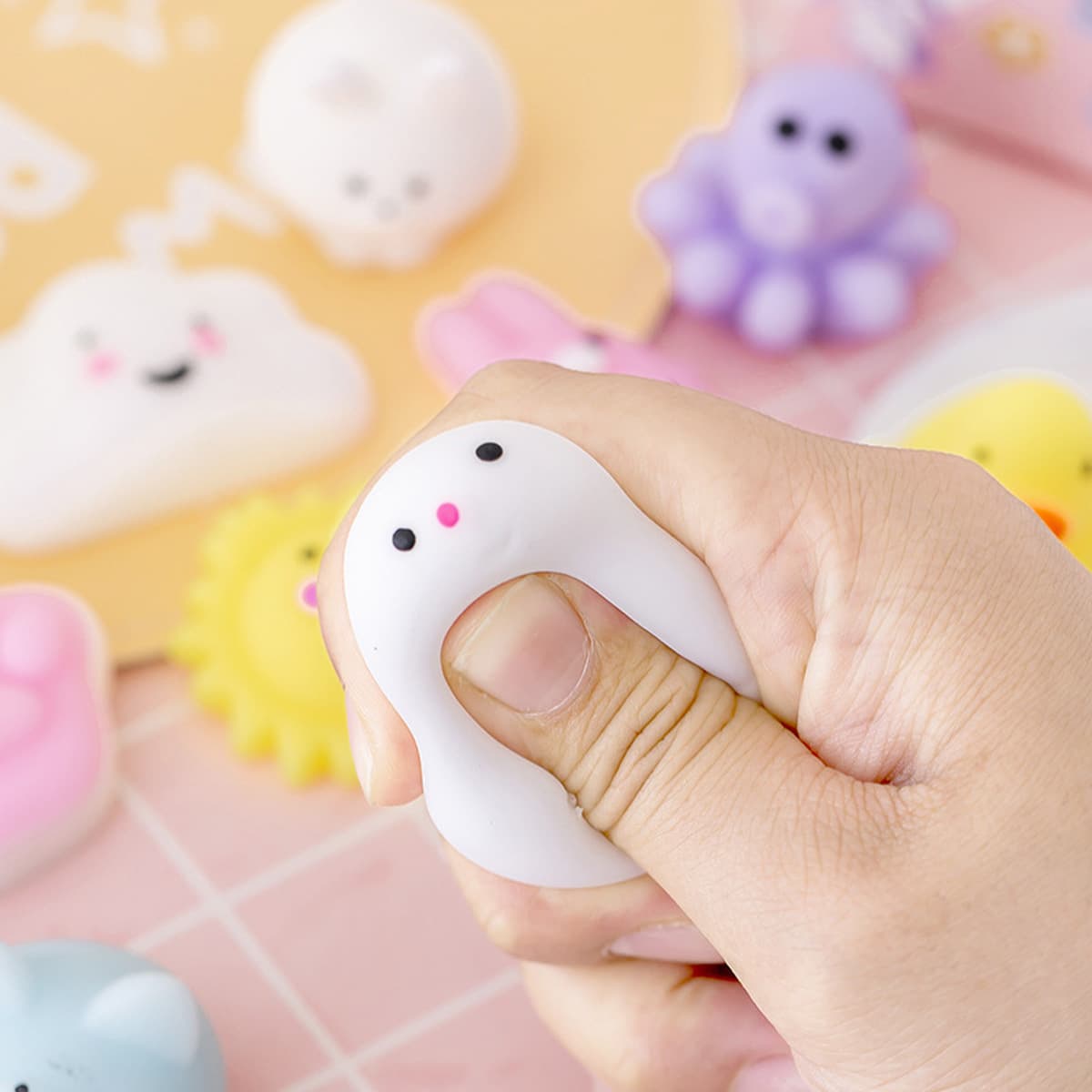 Pinch Music декомпрессионная вентиляционная игрушка большой милый супер милый мяч детский подарок мягкая набивная булочка