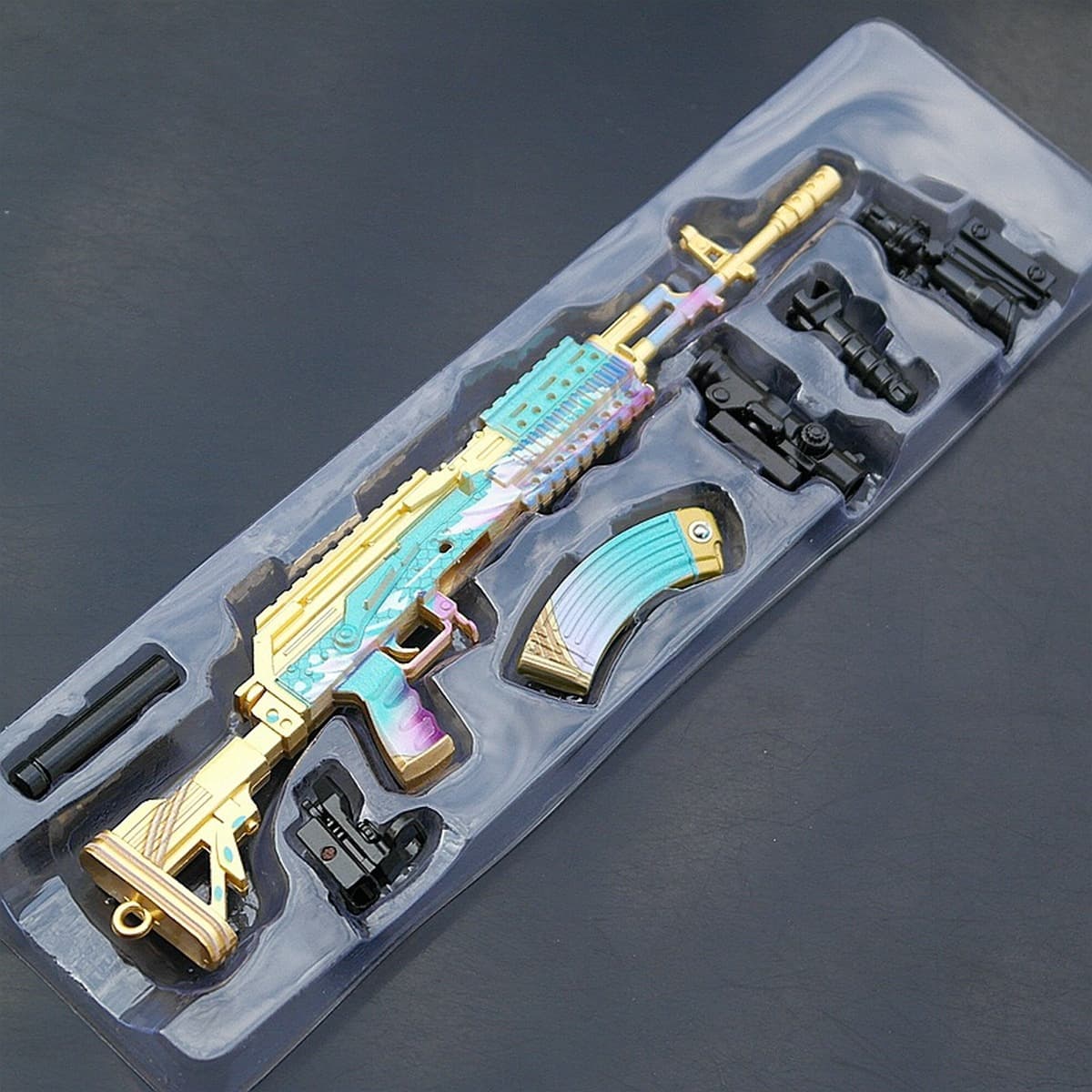 Побег Иисуса и мирное оружие боя M24 AKM M416 98K AWM модель пистолета кожа брелок