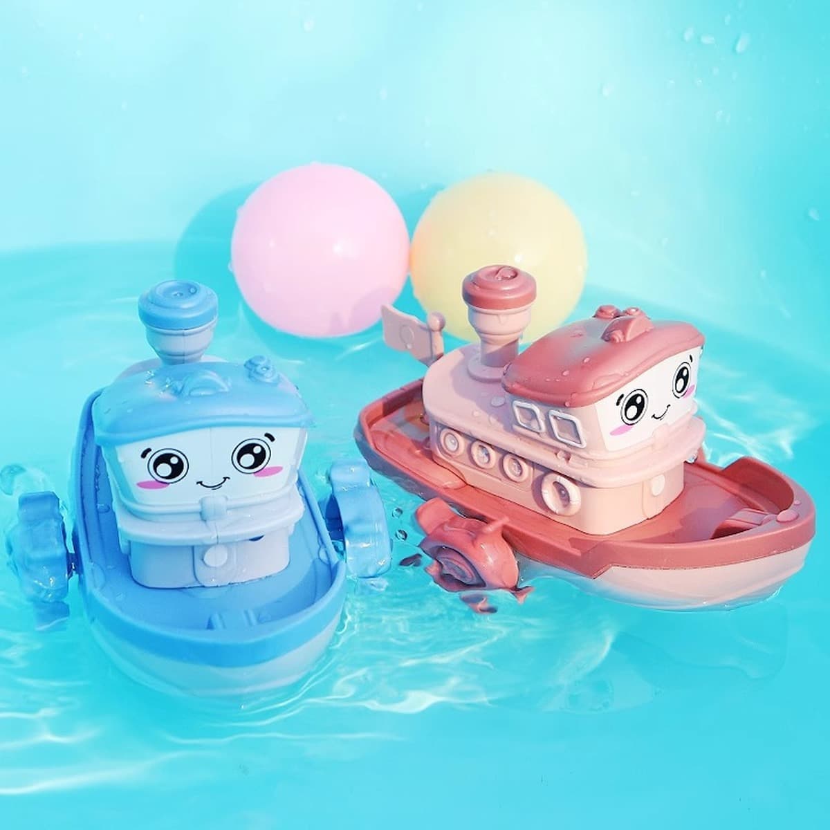 Детская водная игрушка, корабль, детская ванная комната, игрушка для ванны, заводная лодка, ванна, плавающая игрушка для воды