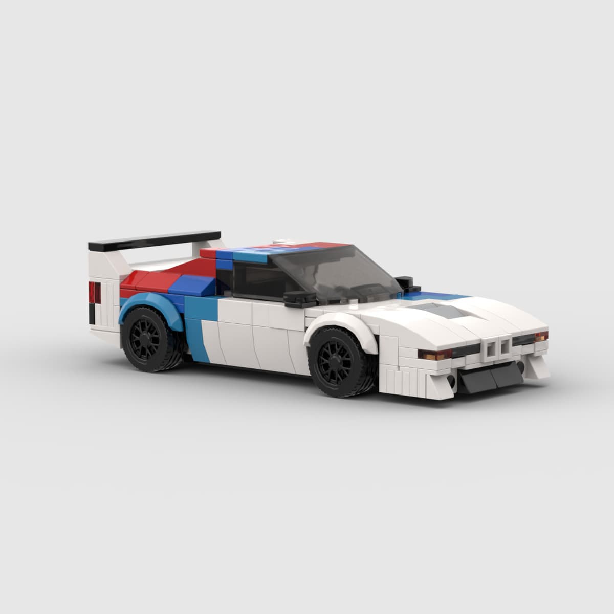 Строительные блоки MOC, совместимые с LEGO Speed Series 8, сетка, код сокровищ M1, гоночное здание для мальчиков,...