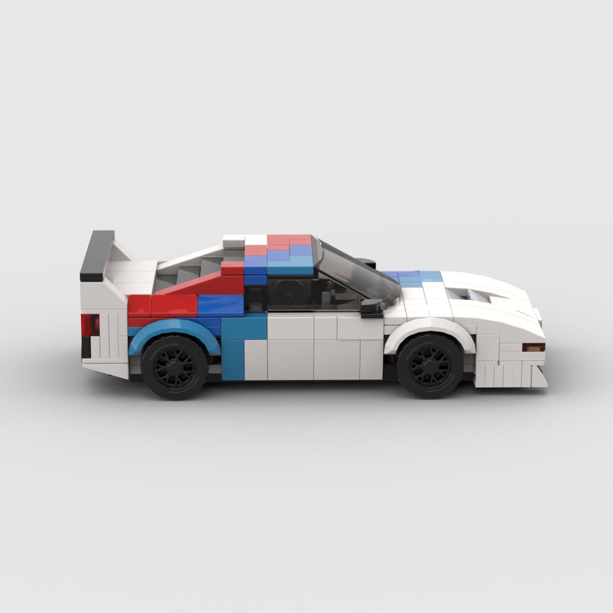 Строительные блоки MOC, совместимые с LEGO Speed Series 8, сетка, код сокровищ M1, гоночное здание для мальчиков,...