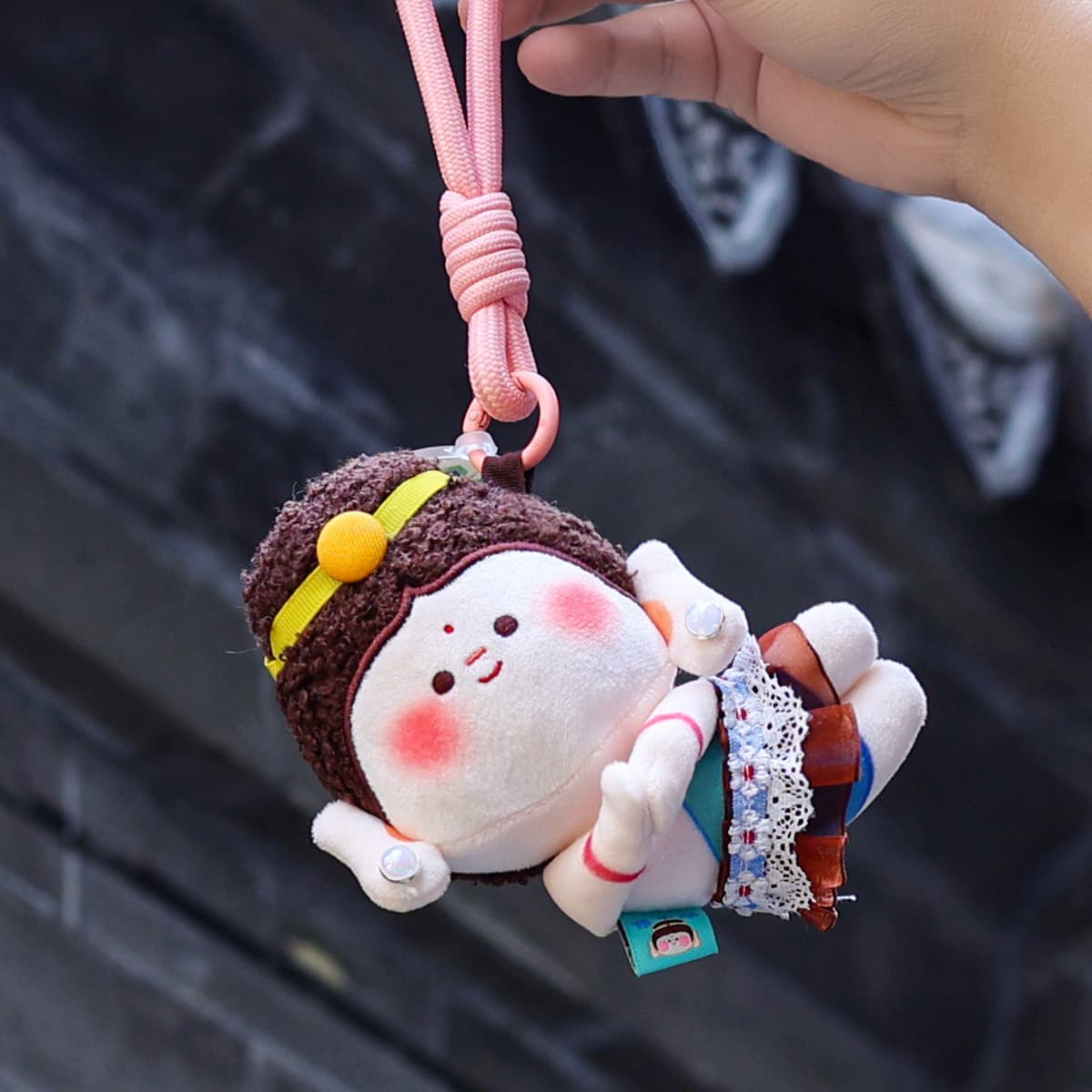 Гrottoes Yungang Lotus Buddha Маленькая кукла-компаньон Datong Периферийные культурные и творческие сувениры Подвеска Бутик...