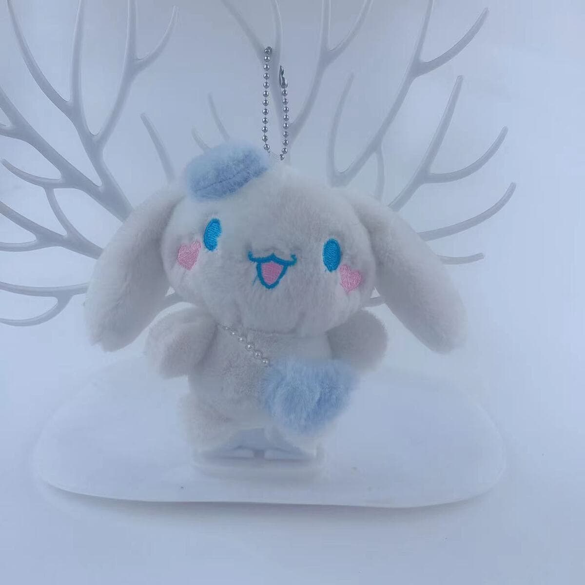 Брелок-подвеска плюшевая игрушка TikTok Big Ears Series: Пудинг-дог, Куроми, Розовый кролик, Собака с корицей в форме сердца