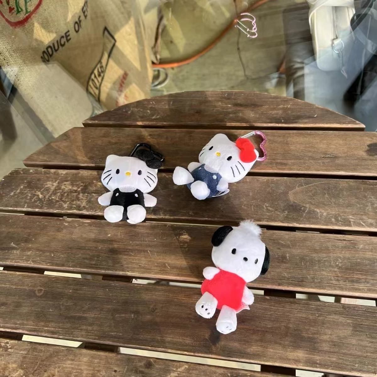 Любовь hellokitty кукла брелок подвеска подарочная сумка плюшевая милая кукла подвеска милая
