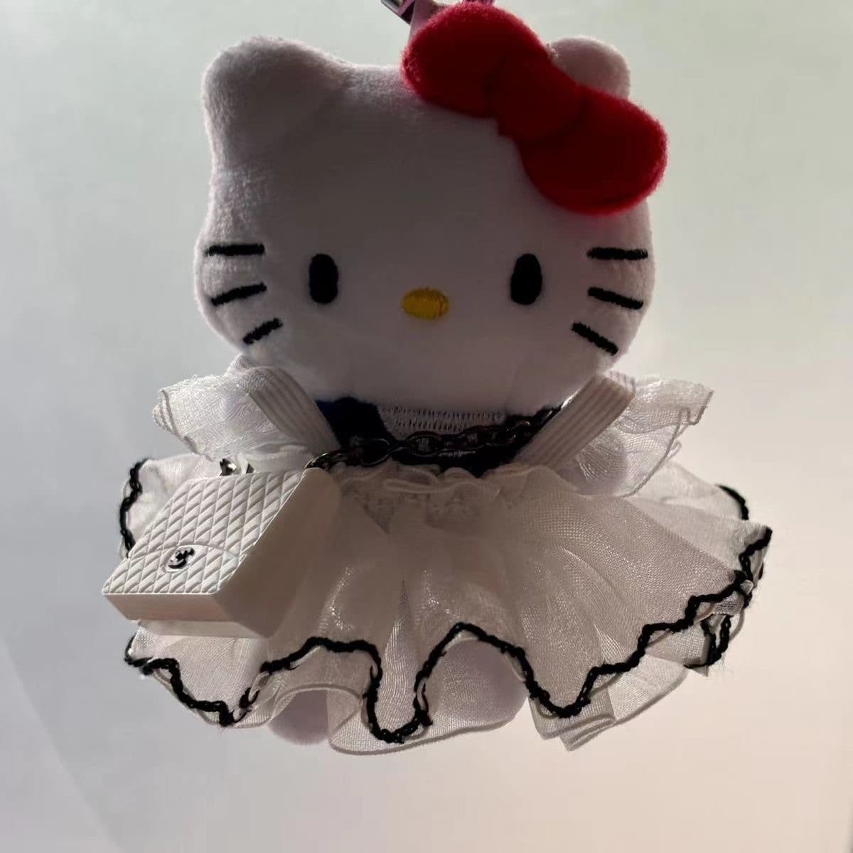 Любовь hellokitty кукла брелок подвеска подарочная сумка плюшевая милая кукла подвеска милая