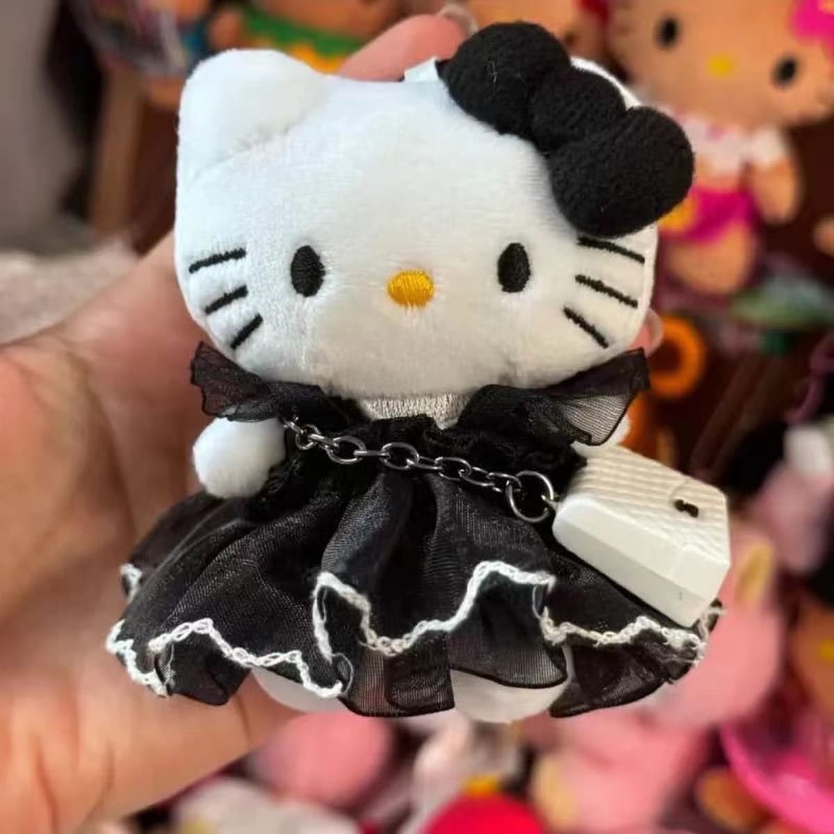 Любовь hellokitty кукла брелок подвеска подарочная сумка плюшевая милая кукла подвеска милая