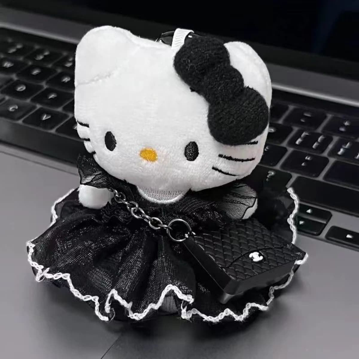 Любовь hellokitty кукла брелок подвеска подарочная сумка плюшевая милая кукла подвеска милая