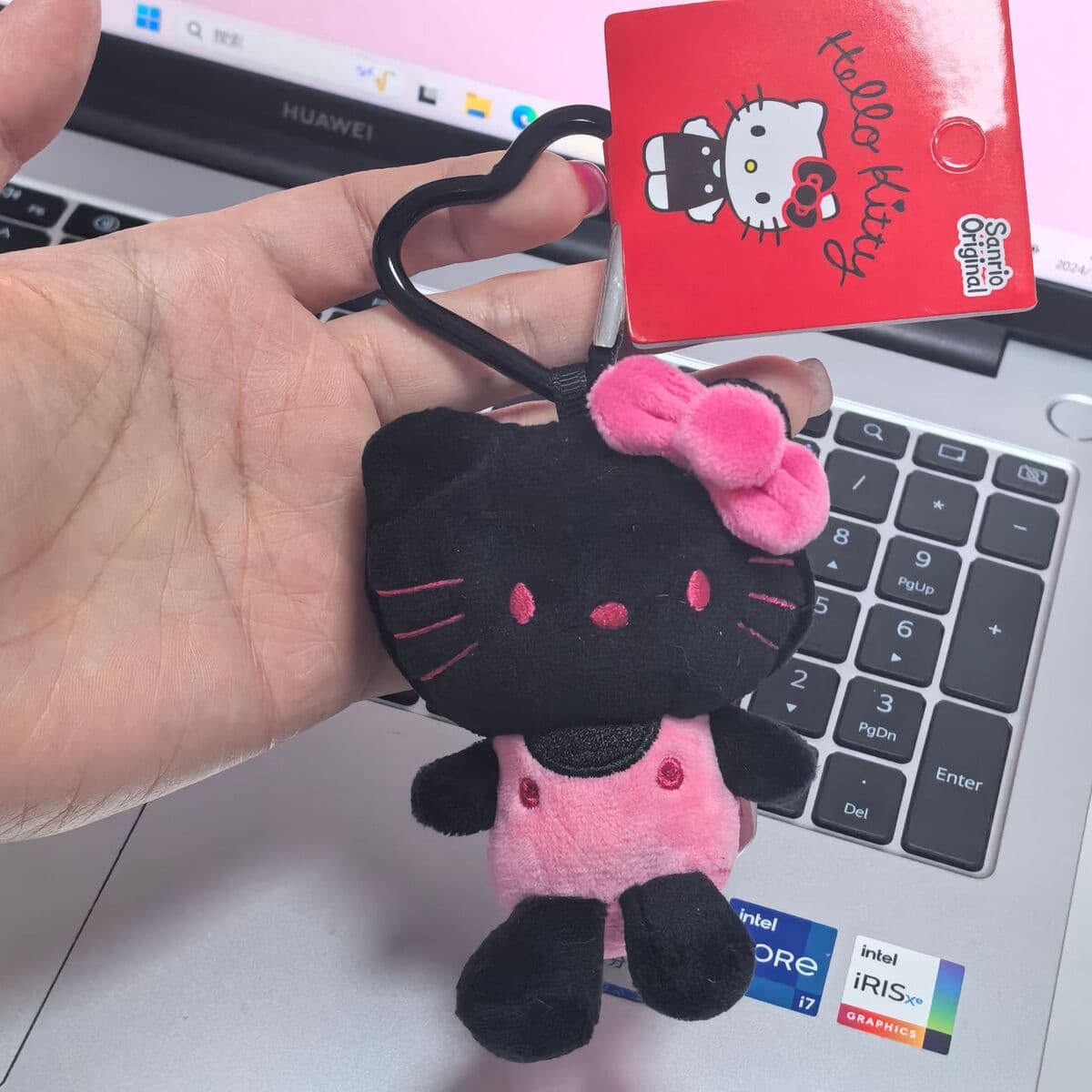 Любовь hellokitty кукла брелок подвеска подарочная сумка плюшевая милая кукла подвеска милая