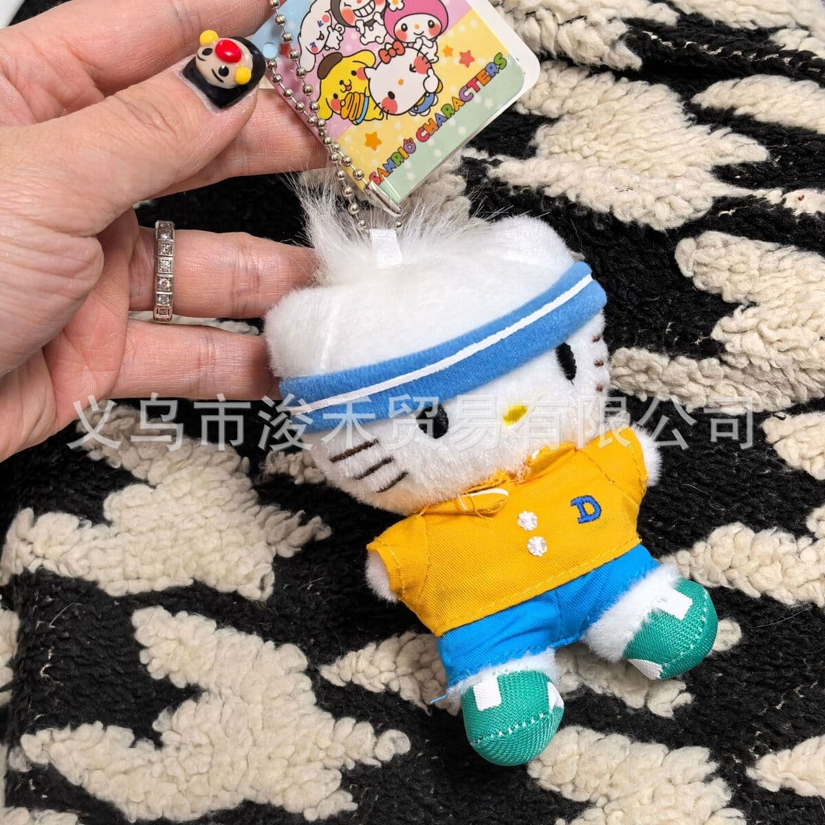 Любовь hellokitty кукла брелок подвеска подарочная сумка плюшевая милая кукла подвеска милая