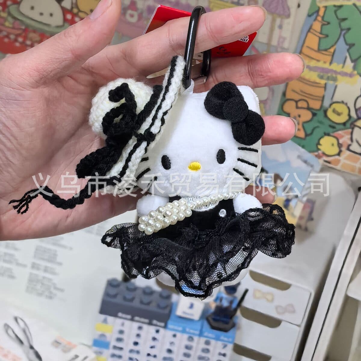 Любовь hellokitty кукла брелок подвеска подарочная сумка плюшевая милая кукла подвеска милая