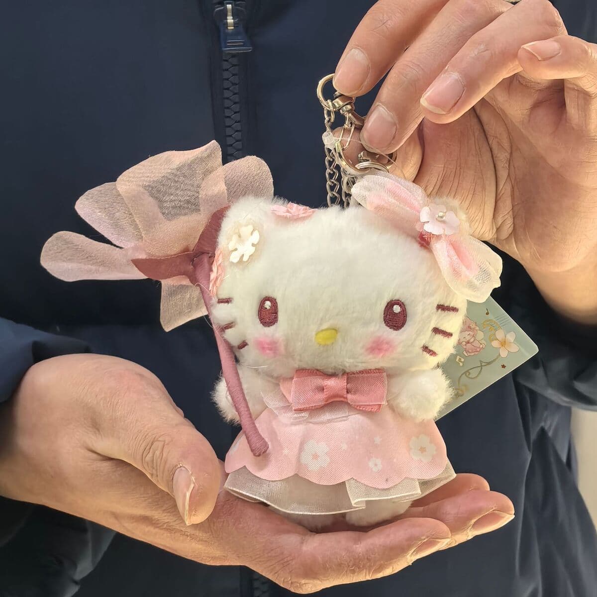 Любовь hellokitty кукла брелок подвеска подарочная сумка плюшевая милая кукла подвеска милая