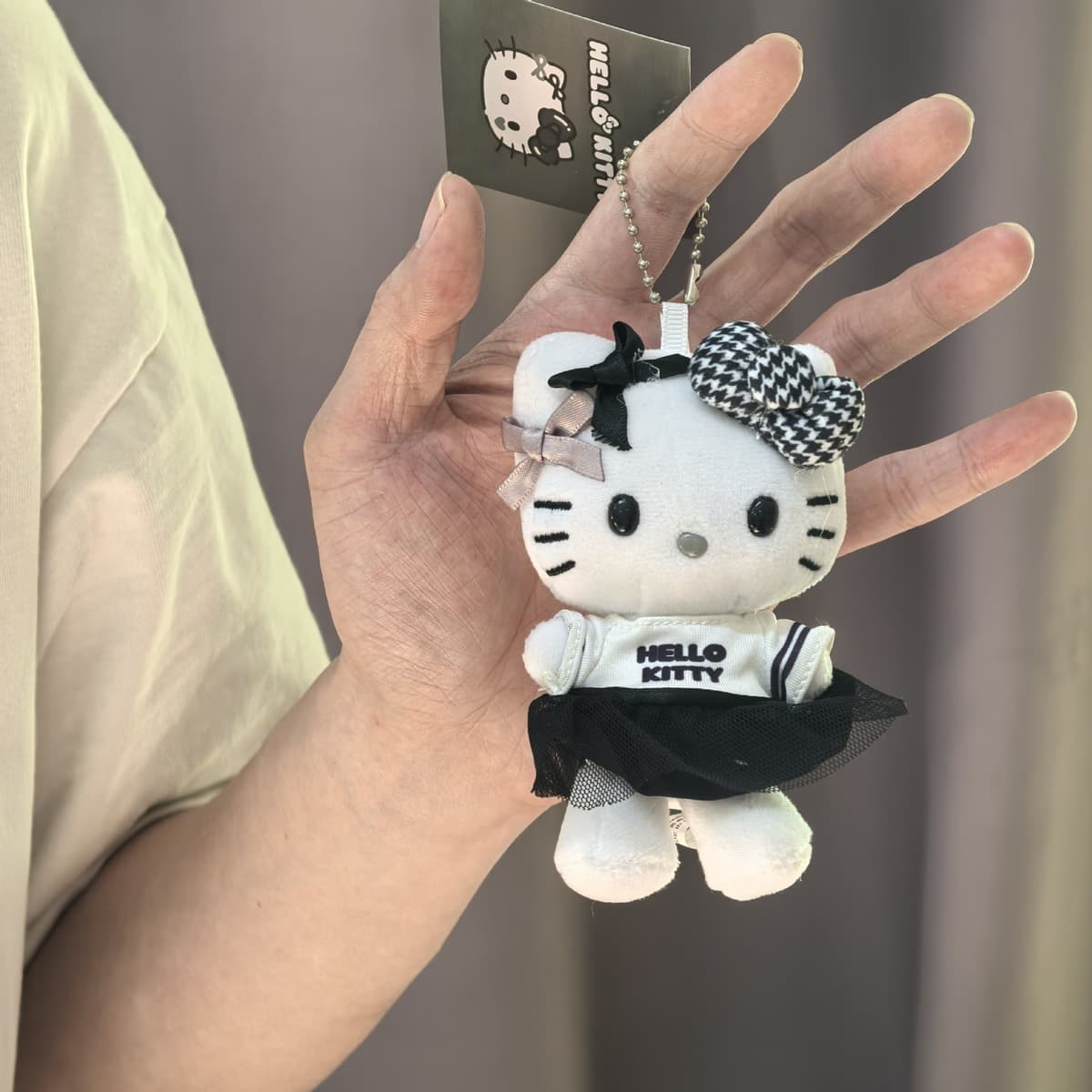 Любовь hellokitty кукла брелок подвеска подарочная сумка плюшевая милая кукла подвеска милая