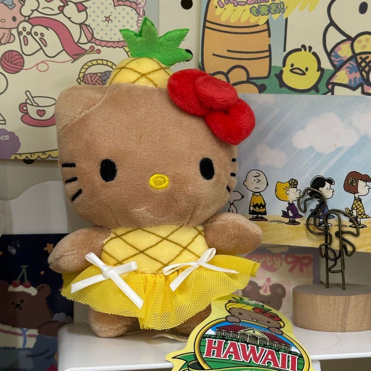 Любовь hellokitty кукла брелок подвеска подарочная сумка плюшевая милая кукла подвеска милая