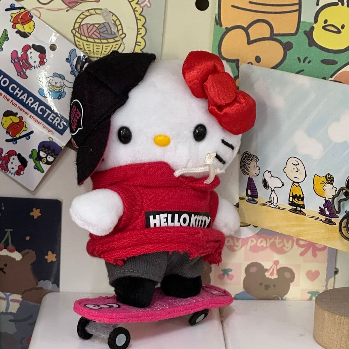 Любовь hellokitty кукла брелок подвеска подарочная сумка плюшевая милая кукла подвеска милая
