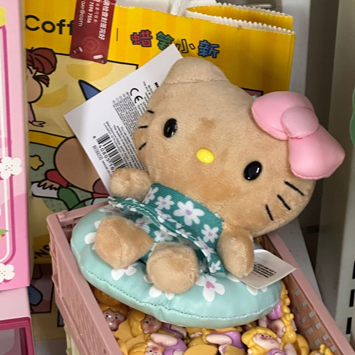 Любовь hellokitty кукла брелок подвеска подарочная сумка плюшевая милая кукла подвеска милая