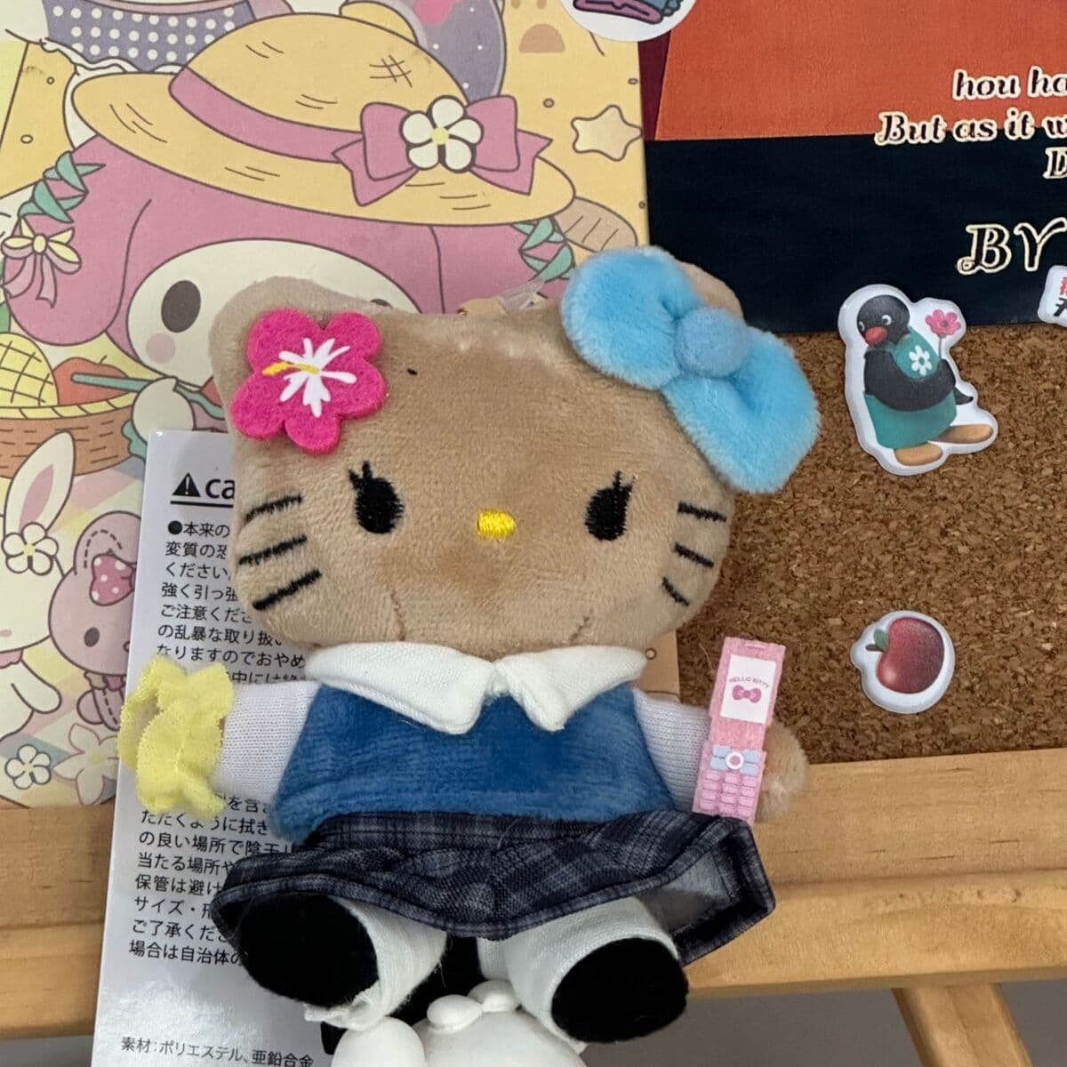 Любовь hellokitty кукла брелок подвеска подарочная сумка плюшевая милая кукла подвеска милая
