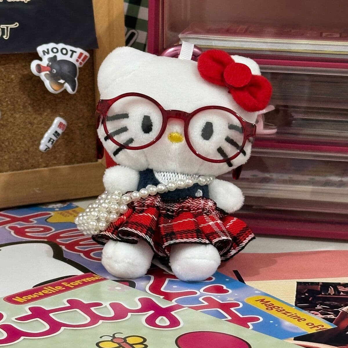 Любовь hellokitty кукла брелок подвеска подарочная сумка плюшевая милая кукла подвеска милая