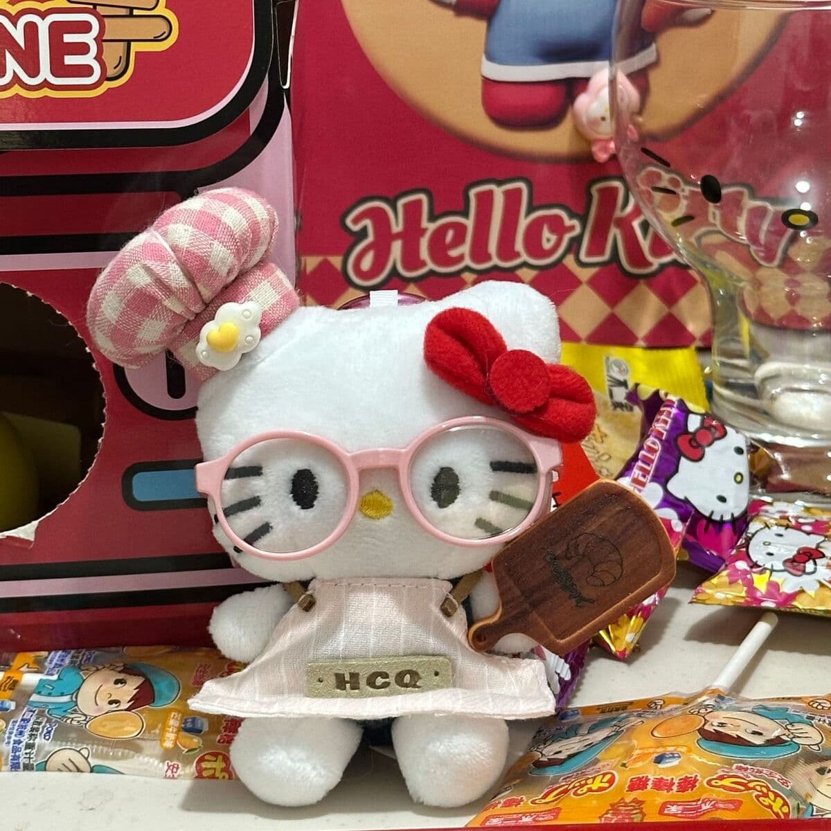Любовь hellokitty кукла брелок подвеска подарочная сумка плюшевая милая кукла подвеска милая